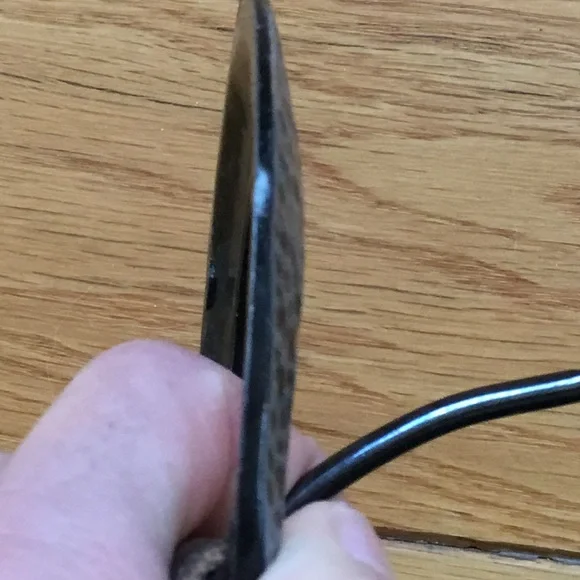 Free People Afterlife Boutique Vintage 1970’s Tooled Brown Leather Boho Belt